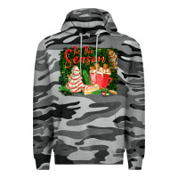 Slate Camo tis the season Premium Hoodie - FaDigitalArtStudio
