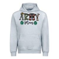 Heather Grey army mom Urban Hoodie - SublimationCraftShop