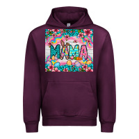 Mauve Wine Easter Mama Leopard tumbler Easter Day Urban Hoodie - Neo Western