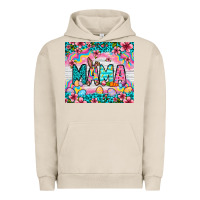 Pigment French Oak Easter Mama Leopard tumbler Easter Day Urban Hoodie - Neo Western