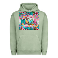 Pigment Oil Green Easter Mama Leopard tumbler Easter Day Urban Hoodie - Neo Western