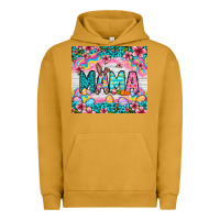 Pigment Peanut Butter Easter Mama Leopard tumbler Easter Day Urban Hoodie - Neo Western