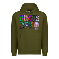 Army Green hocus pocus witches Premium Hoodie - CowhideDigitalArt