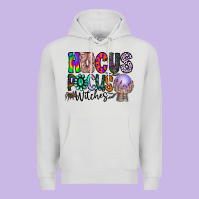Hocus Pocus Witches Premium Hoodie Designed By Cowhidedigitalart