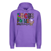 Purple hocus pocus witches Premium Hoodie - CowhideDigitalArt