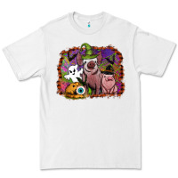 White halloween pigs Premium Tee - SublimationCraftShop
