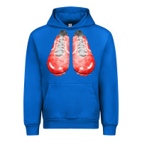 Cobalt red cleats fa element 2 Urban Hoodie - FaDigitalArtStudio
