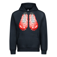 Navy red cleats fa element 2 Urban Hoodie - FaDigitalArtStudio