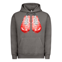 Pigment Tornado red cleats fa element 2 Urban Hoodie - FaDigitalArtStudio