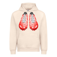 Sandshell red cleats fa element 2 Urban Hoodie - FaDigitalArtStudio