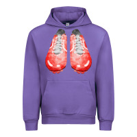 Tulip red cleats fa element 2 Urban Hoodie - FaDigitalArtStudio