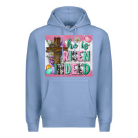 Colony Blue he is risen indeed tumbler Premium Hoodie - Neo Western