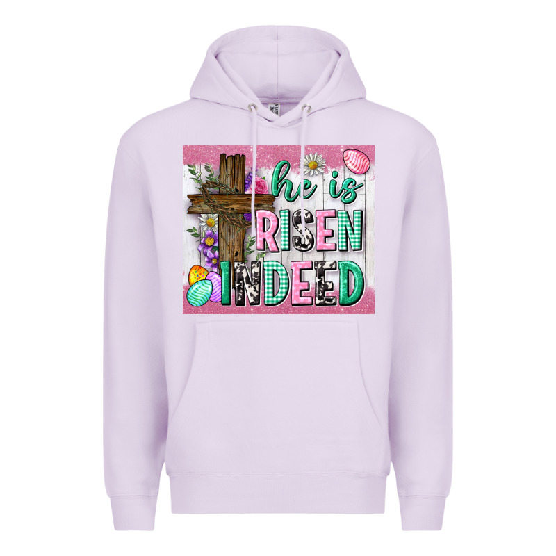He Is Risen Indeed Tumbler Premium Hoodie by Neo Western | Teevron