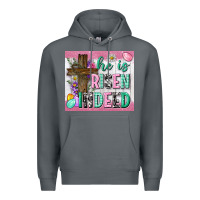 Rock he is risen indeed tumbler Premium Hoodie - Neo Western
