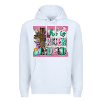 White he is risen indeed tumbler Premium Hoodie - Neo Western