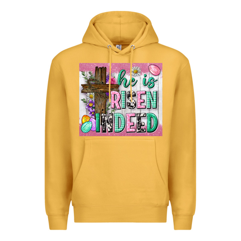 He Is Risen Indeed Tumbler Premium Hoodie by Neo Western | Teevron