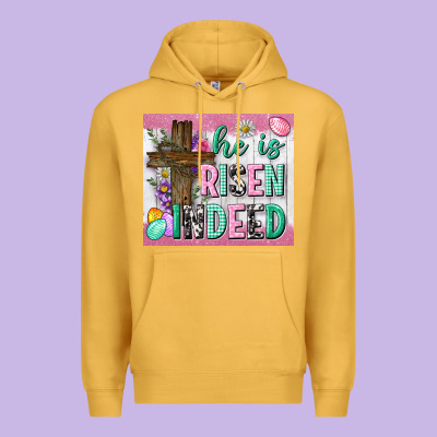 He Is Risen Indeed Tumbler Premium Hoodie Designed By Neo Western