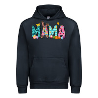 Navy Easter Mama Easter Day Urban Hoodie - Neo Western