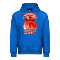 Cobalt red leg guard fa element Urban Hoodie - FaDigitalArtStudio