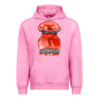 Fuchsia Pink red leg guard fa element Urban Hoodie - FaDigitalArtStudio