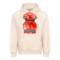Sandshell red leg guard fa element Urban Hoodie - FaDigitalArtStudio