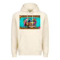 Tofu hippie van floral skinny metal can holder Premium Hoodie - HRA Design Shop