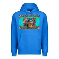 True Royal hippie van floral skinny metal can holder Premium Hoodie - HRA Design Shop