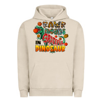 Pigment French Oak rawr means grateful in dinosaur Urban Hoodie - CowhideDigitalArt