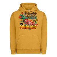 Pigment Peanut Butter rawr means grateful in dinosaur Urban Hoodie - CowhideDigitalArt