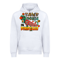 White rawr means grateful in dinosaur Urban Hoodie - CowhideDigitalArt