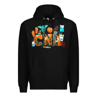 Black cna Premium Hoodie - AdoDesignShop