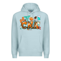 Blue Mist cna Premium Hoodie - AdoDesignShop