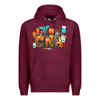 Burgundy cna Premium Hoodie - AdoDesignShop