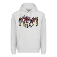 Dove Grey best mom ever Premium Hoodie - SublimationCraftShop