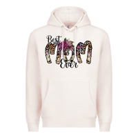 Pale Pink best mom ever Premium Hoodie - SublimationCraftShop