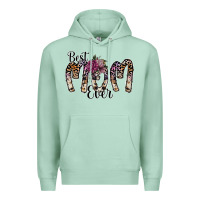 Seafoam best mom ever Premium Hoodie - SublimationCraftShop