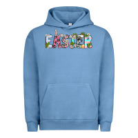 Pigment Pebble Blue Easter Day Urban Hoodie - Neo Western