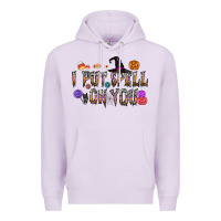 Lilac i put speel on you Premium Hoodie - CowhideDigitalArt