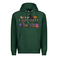 Sports Green i put speel on you Premium Hoodie - CowhideDigitalArt