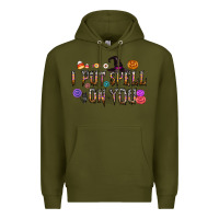 Army Green i put speel on you Premium Hoodie - CowhideDigitalArt