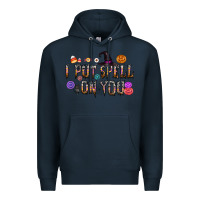 Navy i put speel on you Premium Hoodie - CowhideDigitalArt