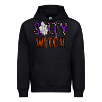 Black Salty Witch Urban Hoodie - CowhideDigitalArt