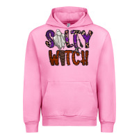 Fuchsia Pink Salty Witch Urban Hoodie - CowhideDigitalArt