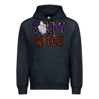 Navy Salty Witch Urban Hoodie - CowhideDigitalArt