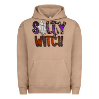 Pigment Burro Salty Witch Urban Hoodie - CowhideDigitalArt