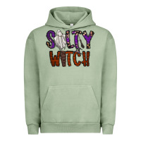 Pigment Oil Green Salty Witch Urban Hoodie - CowhideDigitalArt
