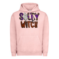 Pigment Salmon Salty Witch Urban Hoodie - CowhideDigitalArt