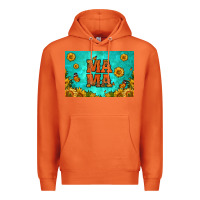 Carrot sunflowers mama skinny metal can holder Premium Hoodie - HRA Design Shop