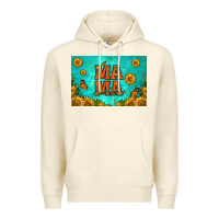 Sandshell sunflowers mama skinny metal can holder Premium Hoodie - HRA Design Shop