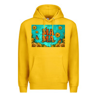 Lemon sunflowers mama skinny metal can holder Premium Hoodie - HRA Design Shop